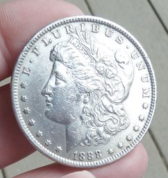 1888 Morgan Silver Dollar Coin