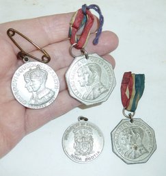 Vintage Coronation Badges, 1937 Pins