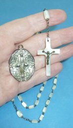 Vintage Religious LOT, Creed Sterling, MOP Rosary
