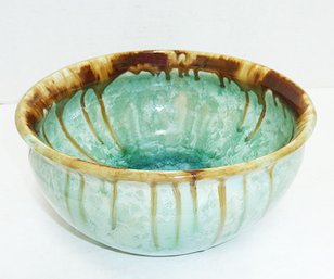 Large Crystalline Glazed Bowl, Planter
