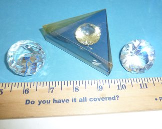 Swarovski Crystal Gems, Paperweights