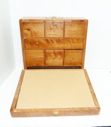 Wooden Drop Down Portable Desk NICE