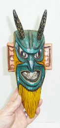 Vintage Devil Carved Mask