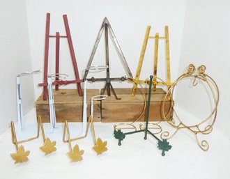 Displays, Doll Stand, Plate Holders ETC