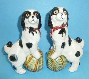 PAIR Glazed Mantle Dogs