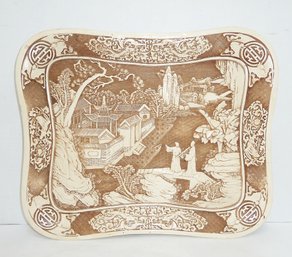 Chinese Dragon Decorated Platter