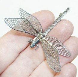 Dragonfly Pin  ALICE CAVINESS Mkd Sterling