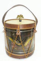 Vint American Eagle Drum Ice Bucket