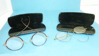 Vintage 2 PAIR Eye Glasses