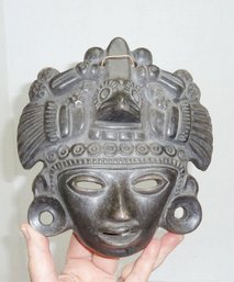 Pottery Like Face Mask, Carved Stone?