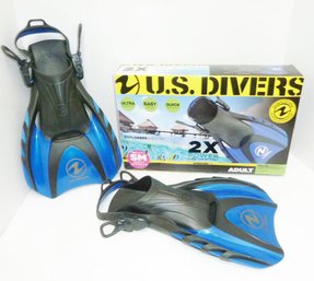 U S Diver Shredder Fins In Box NEW