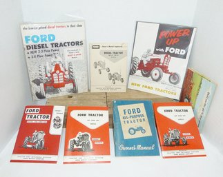 Vintage Ford Tractor Booklets