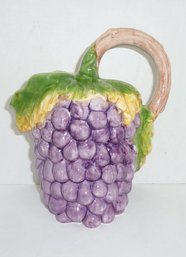 Vintage Grape Table Pitcher ITALY