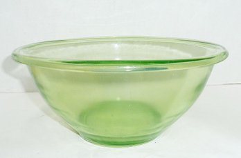 Vintage Green Mixing Bowl, GLOWS