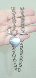 Pretty Heart Chain Necklace