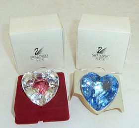 Swarovski Crystal Heart PAIR, Boxes
