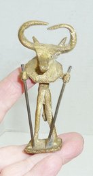 Very Unusual Brass Figure