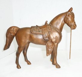Vintage Bronzed Horse