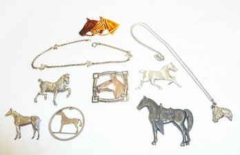 Horse Jewelry, Mkd STERLING, Kenart