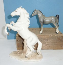Horse Figurines, Lefton, Andrea