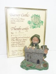 Blarney Castle Certificate & Figurine
