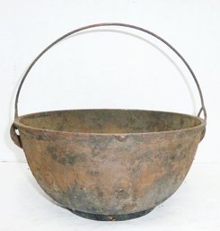 Antique Iron Cook Pot