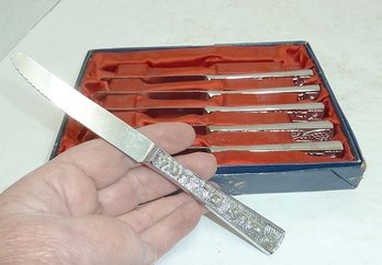 Vintage ISRAEL Knife Set In Box