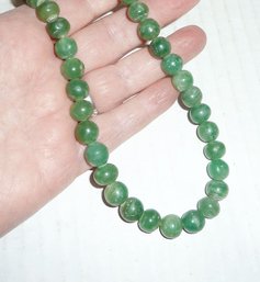 Vintage Bead Necklace JADE?
