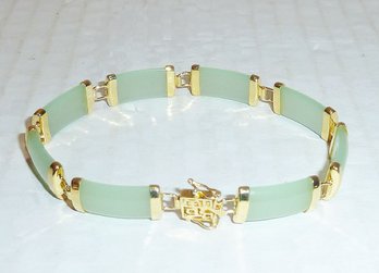 Vintage Jade Stone Bracelet
