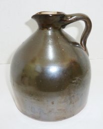 Vint. Glazed Stoneware Molasses Jug