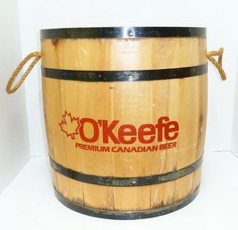 Okeefe Wooden Keg Drink Cooler, Chest