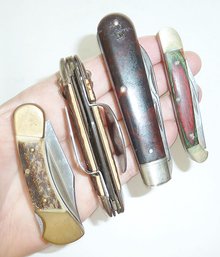 Vintage Pocket Knife LOT