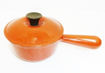 LeCreuset Flame Orange Sauce Pan #14