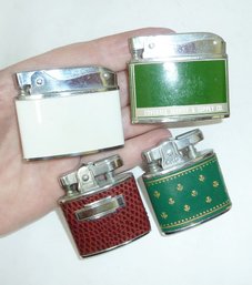 Vintage Cigarette Lighters LOT Of 4