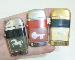 Vintage SCRIPTO 3 VU Lighters
