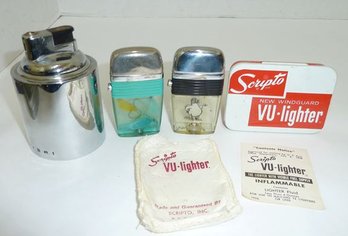 Vintage Scripto Cig Lighters, LOT