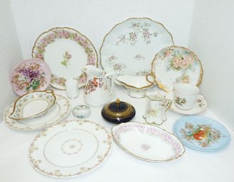 Antique Limoges LOT, Plates, Bowls, Etc