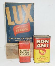 Vintage Adv Packages LOT