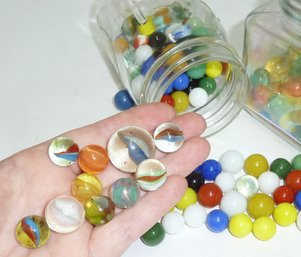 Vint Glass Toy Marbles LOT
