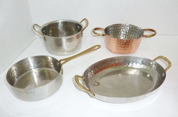 Metal Cookware LOT, 1 Copper
