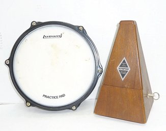 Vintage Metronome, Practice Drum Pad