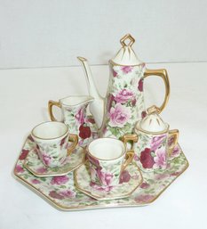 Miniature Tea Set On Tray