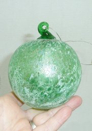 Blow Glass Hanging Orb