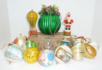 Holiday Ornament LOT, Box LOT More