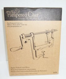 Pampered Chef Apple Peeler NEW