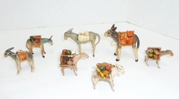 VIntage Paper Mache Animal Figures