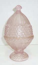 Gorham Crystal Pink Covered Candy