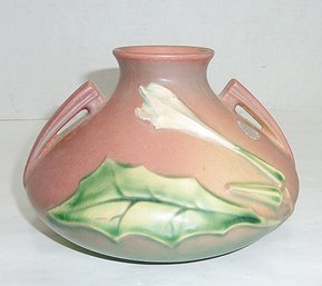 Vintage Roseville Vase, Thornapple