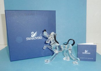 Swarovski Crystal Disney PLUTO Dog In Box, Cert