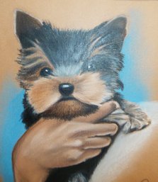 Hand Painted DOG Picture